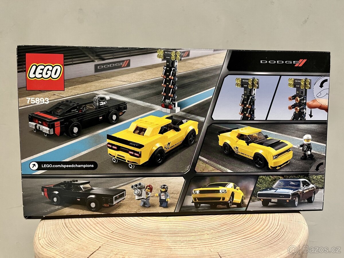LEGO 75893 Speed Champions - Dodge Challenger a Charger - 2
