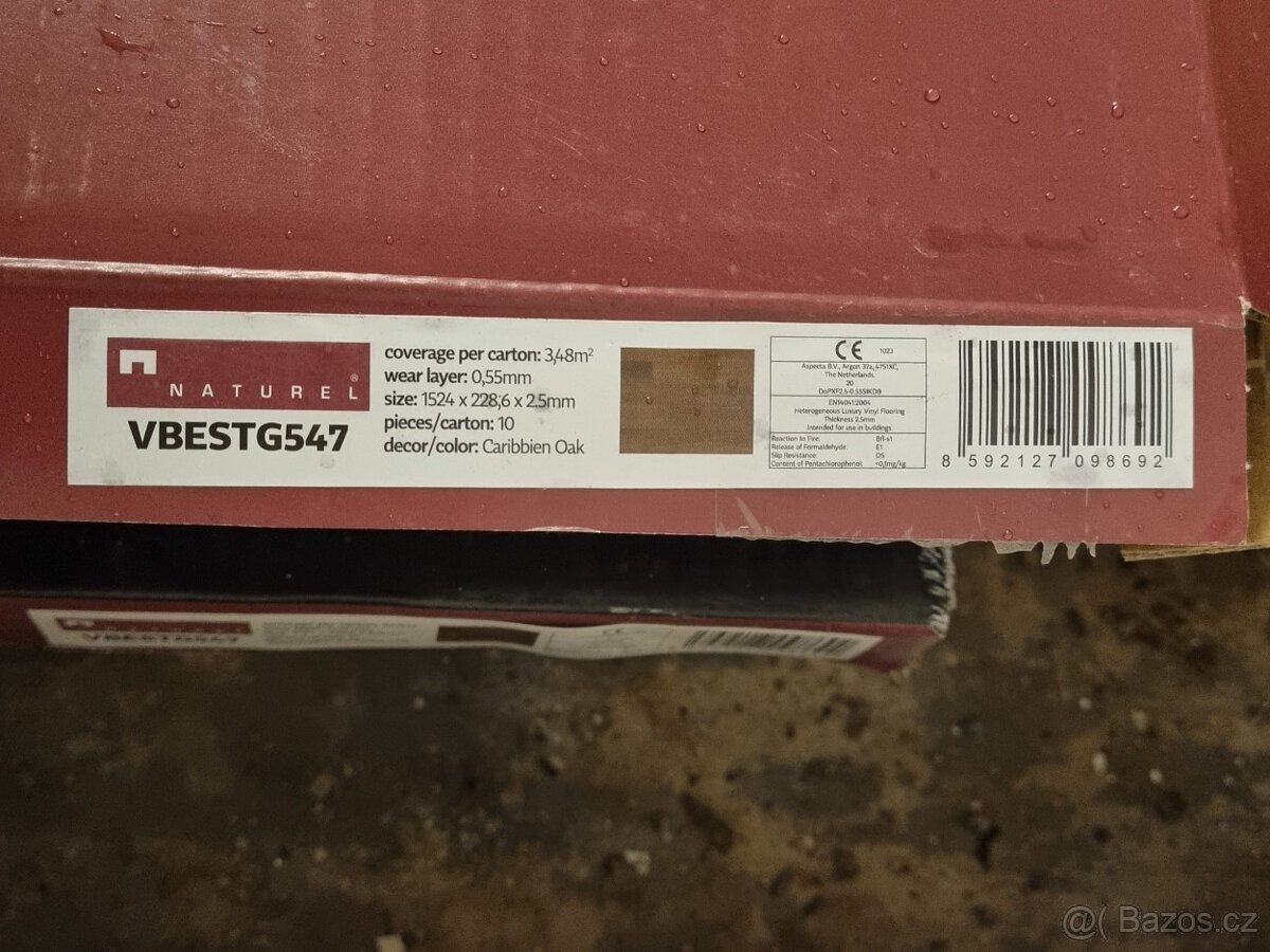 Vinylová podlaha Naturel Best Oak Caribbien dub 2,5 mm - 2