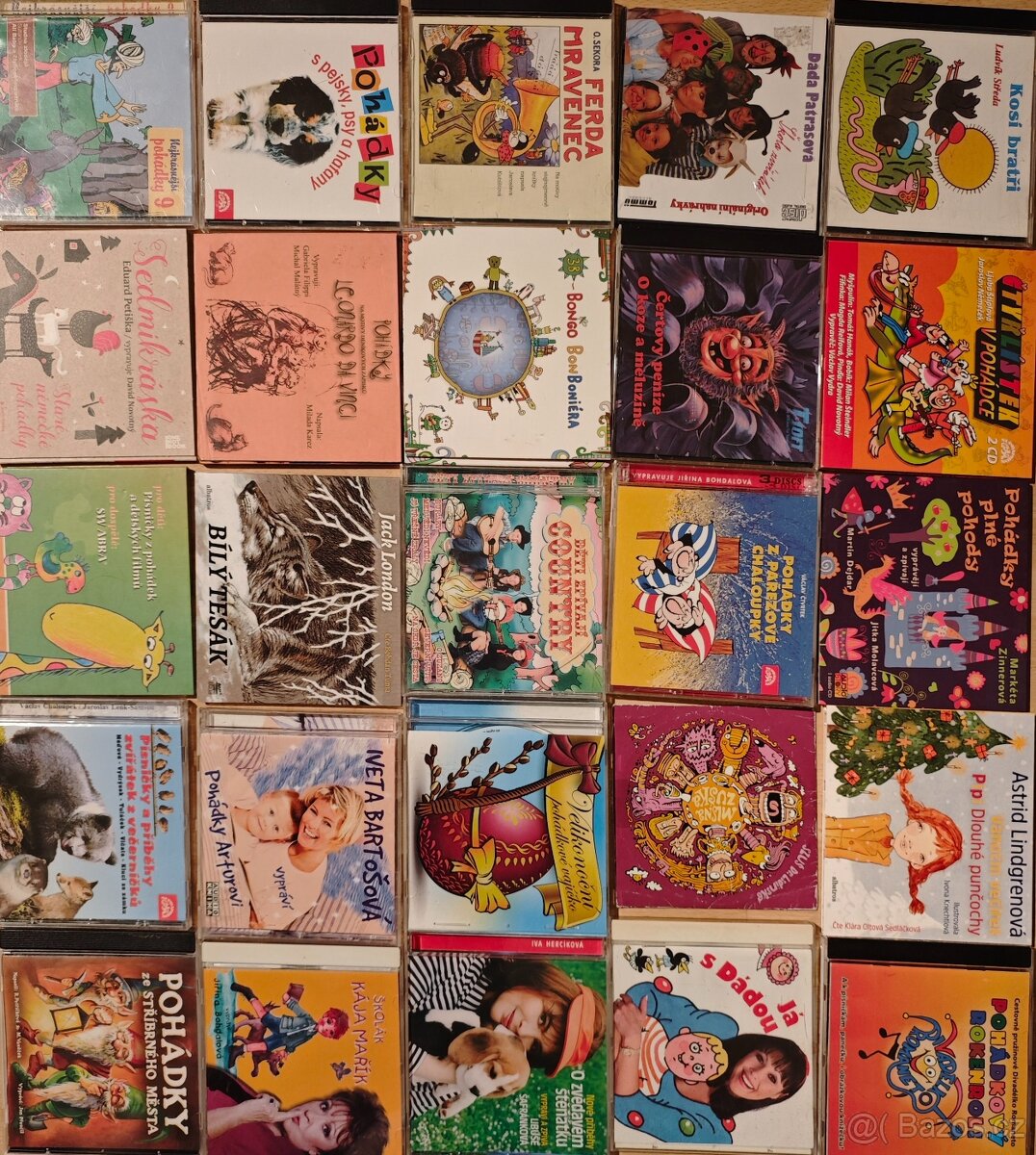 DĚTSKÁ CD 1-4 SETY, VELKÁ SBÍRKA I RARITNÍ - 2