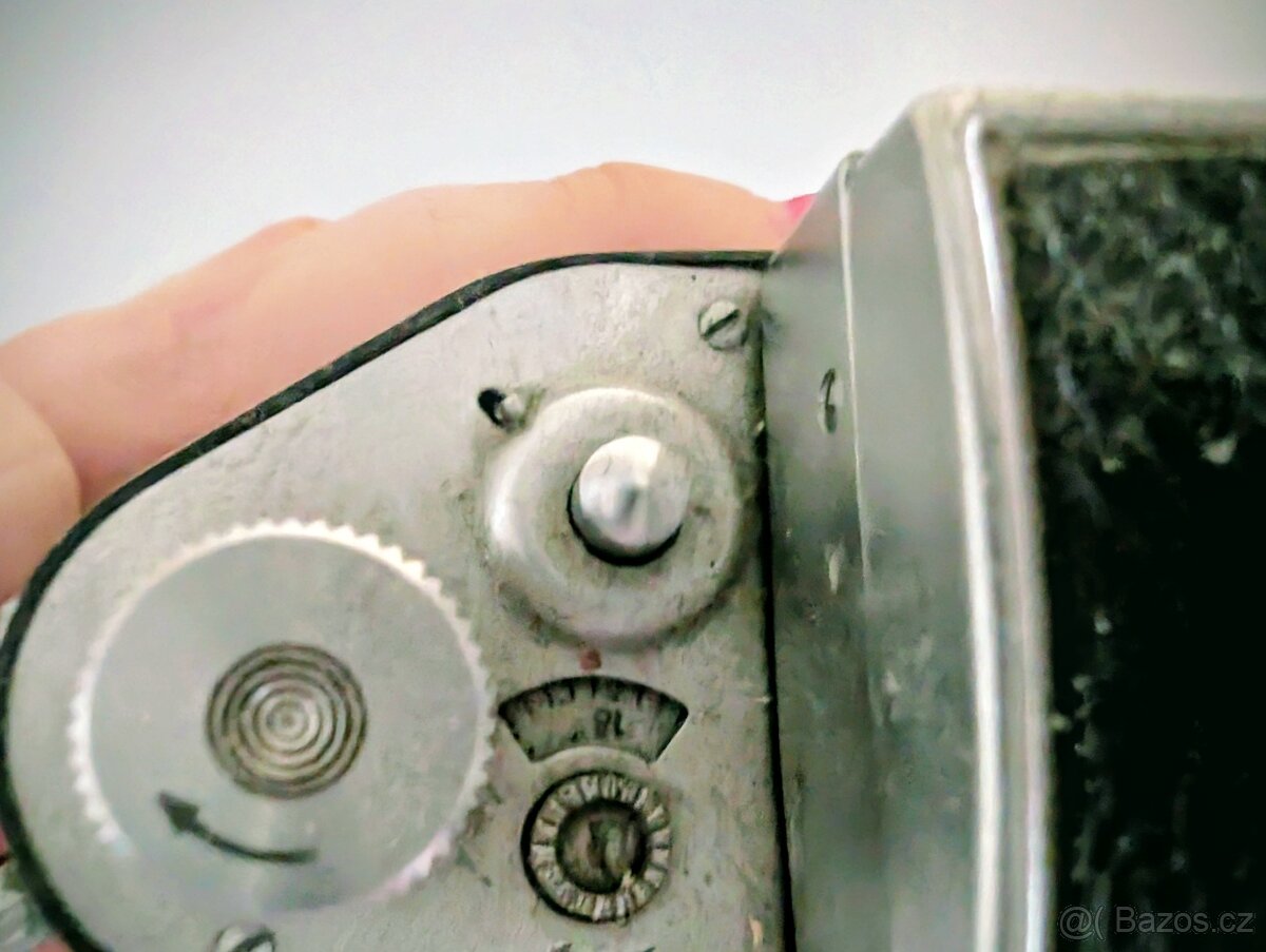 Retro Fotoaparát + objektiv - 2