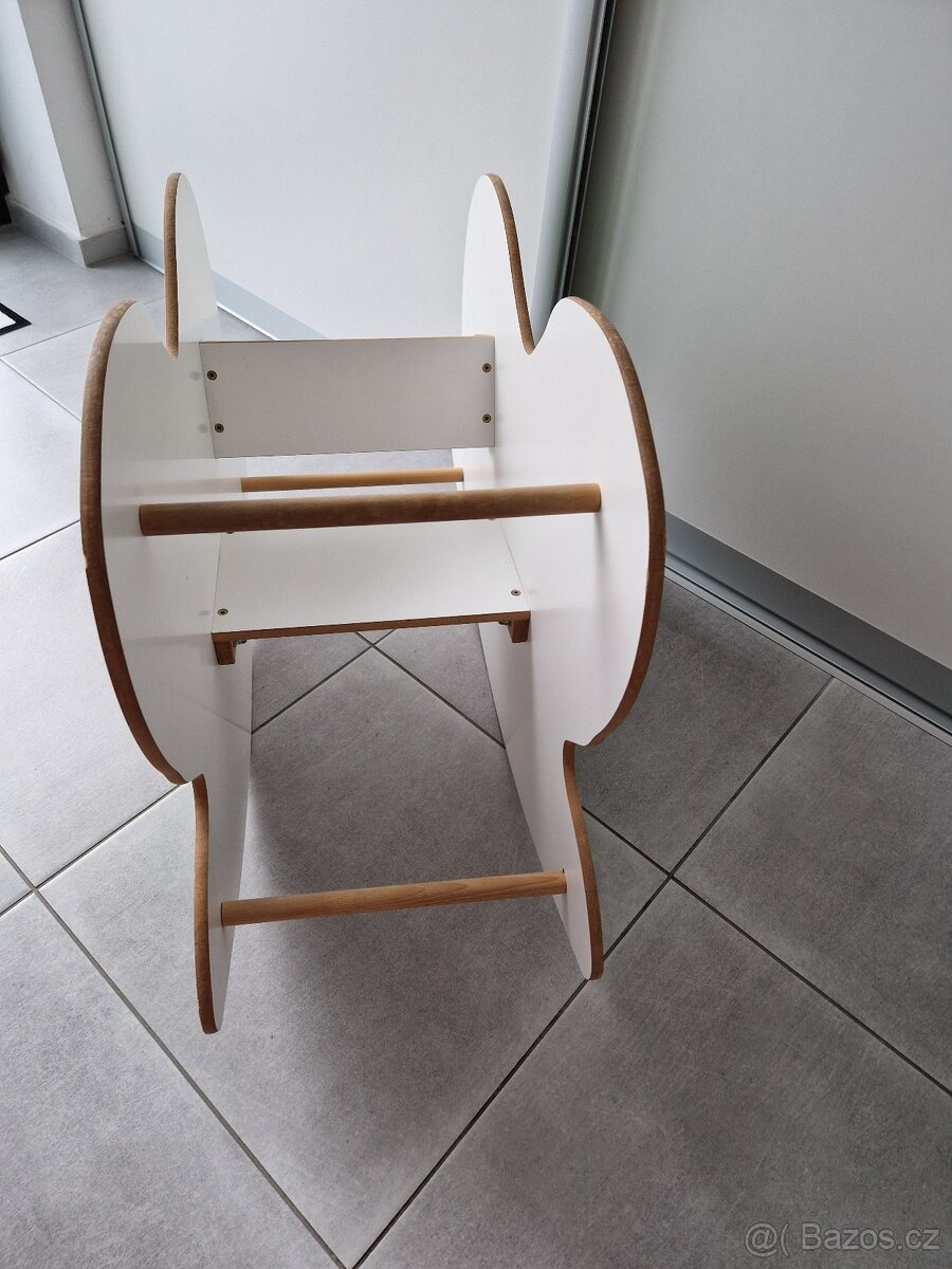 Houpací kohout - dřevěná houpačka - 2