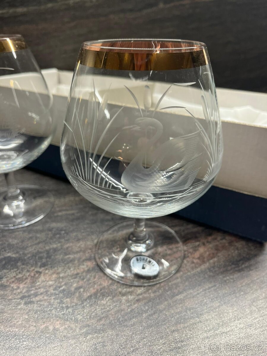 Skleničky Bohemian glass - 2