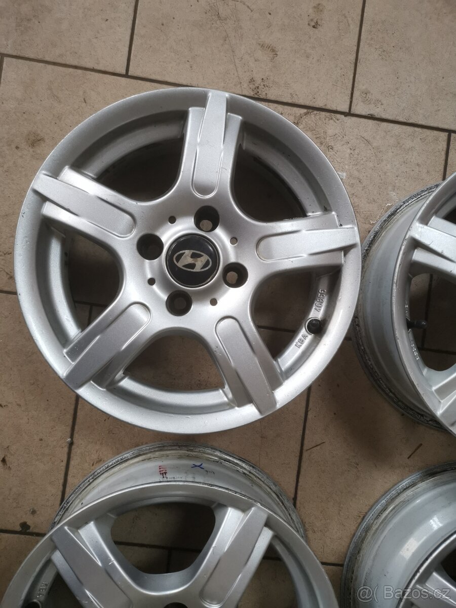 Sada Alu. disky originál Hyndai Accent - 2
