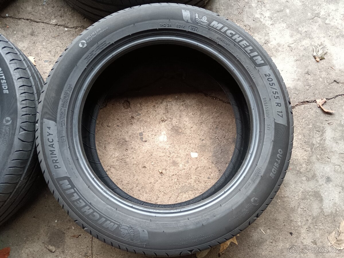 Michelin Primacy 4 205/55 R17 letní - 2