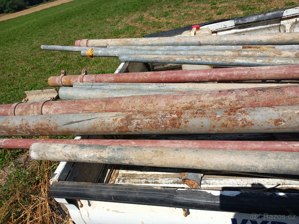 Ocelové sloupky, kovové trubky, plotové sloupky - 2