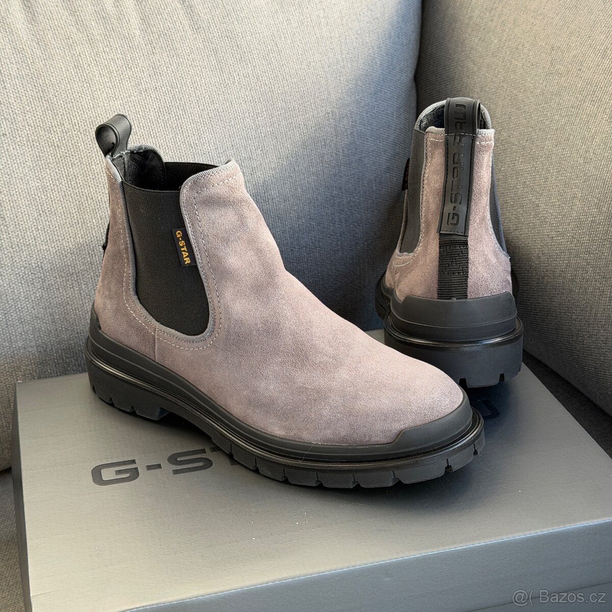 PÁNSKÉ BOTY G-STAR RAW 41 šedé - 2