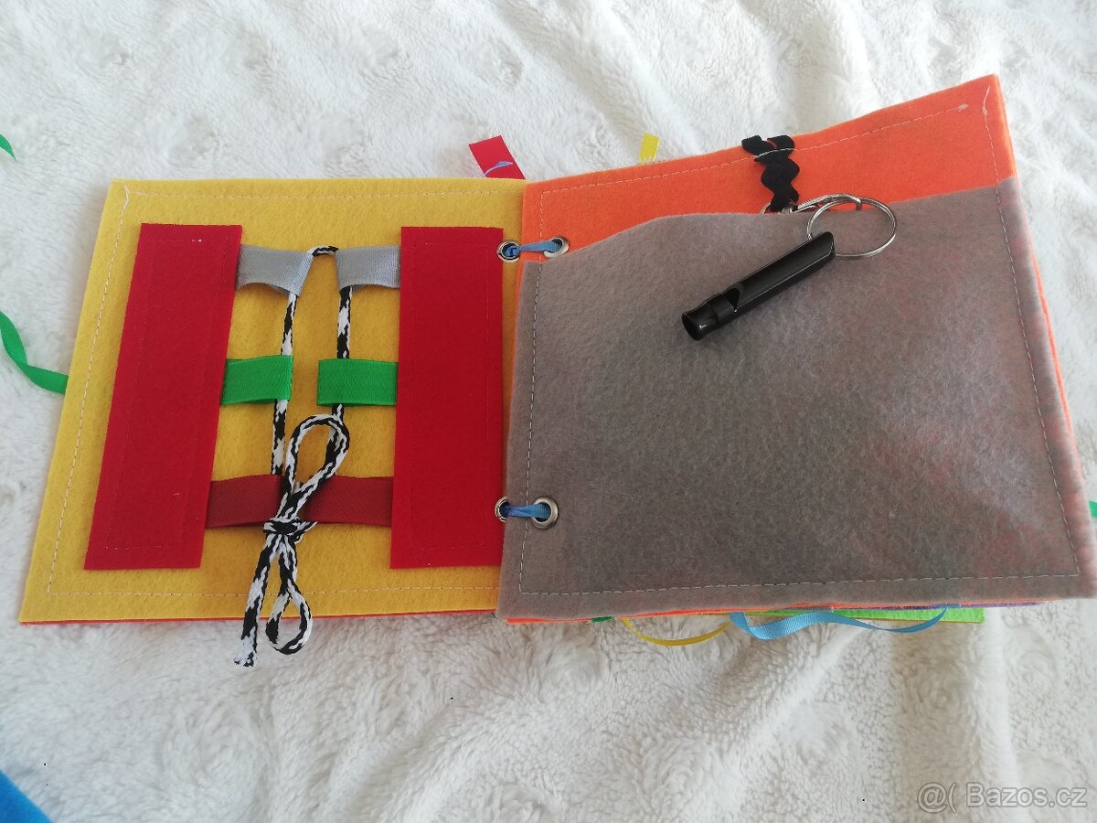 quiet book 17 stran - 2