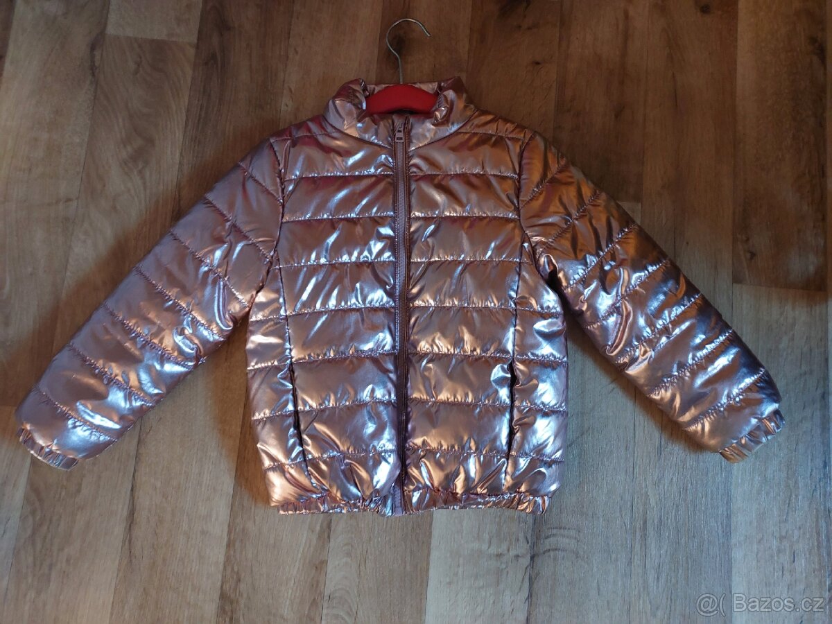 Dívčí přechodová bunda - vel.116 - 2