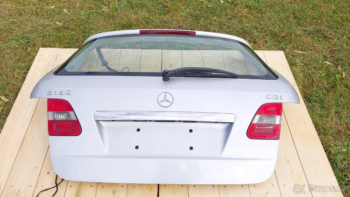 Mercedes W245 B180 - Dveře kufru stříbrné - 2