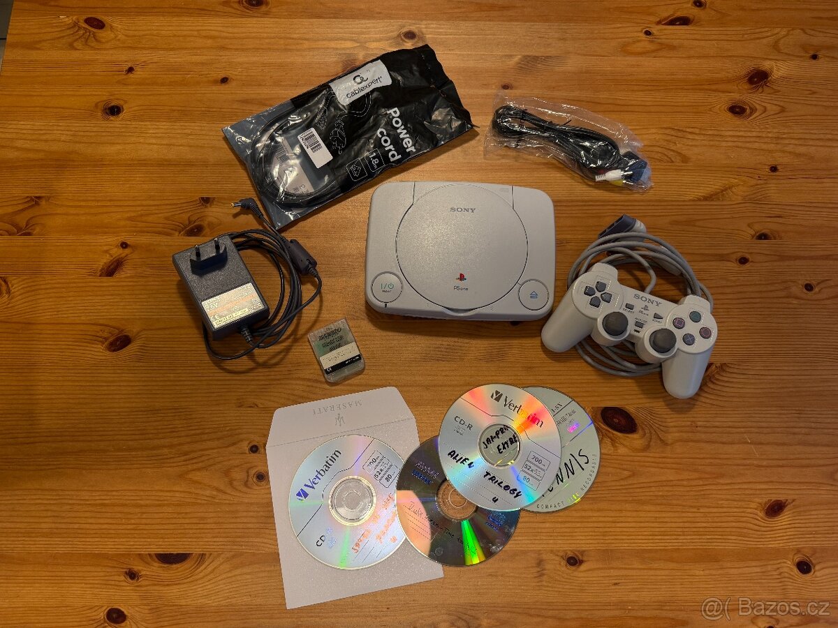 PLAYSTATION 1 slim scph-102 s čipem PAL,NTSC - 2