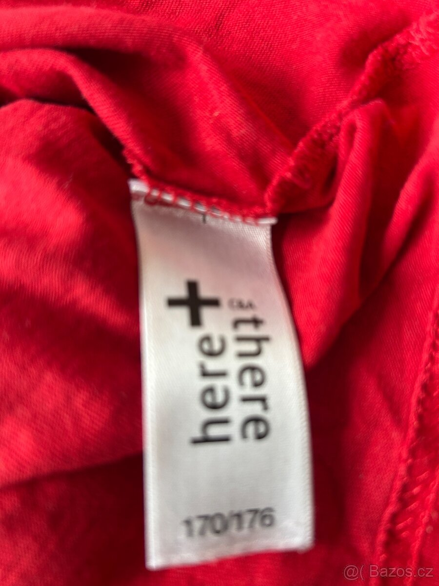 C & A- červené tričko - 2