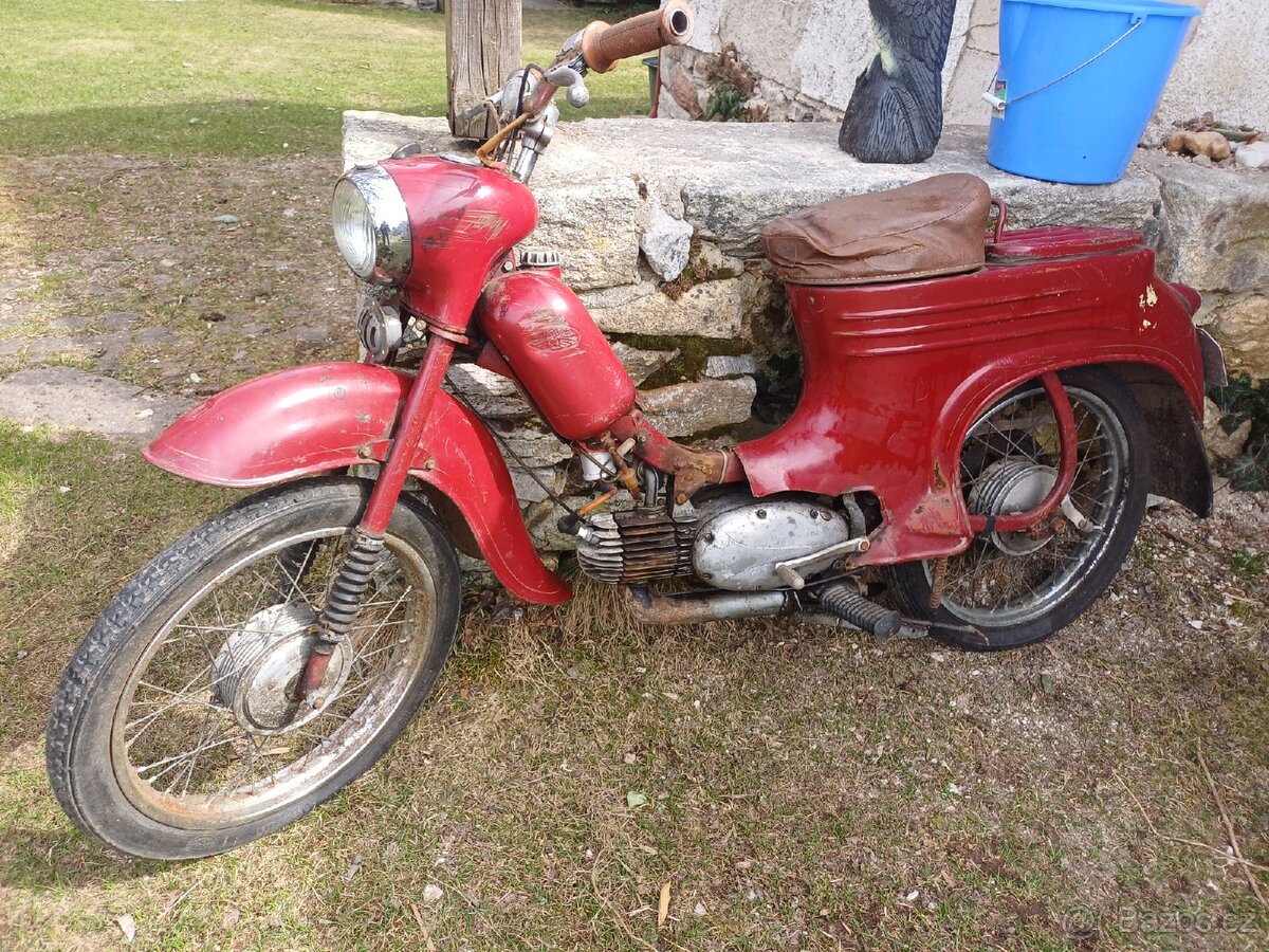 Jawa 555 puvodní lak. - 2