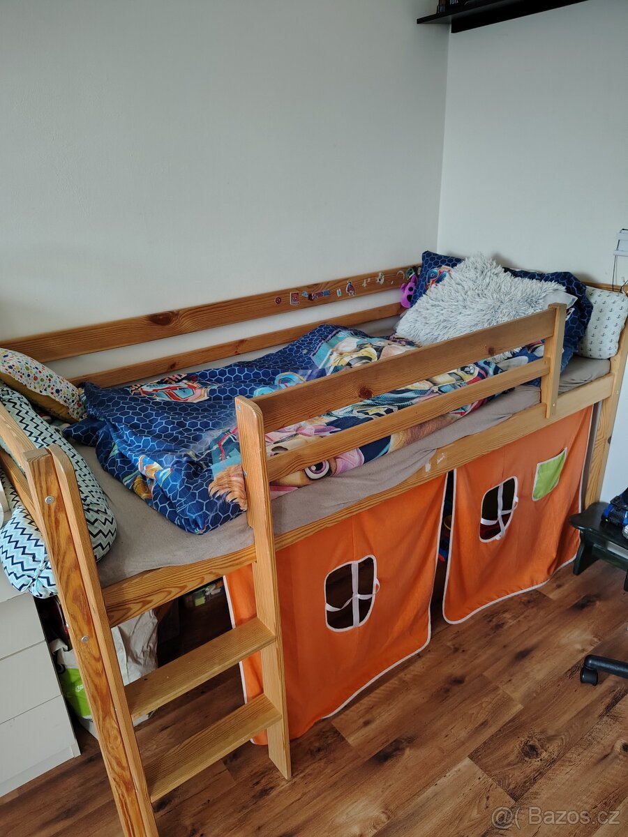 Dětská vyvýšená postel - 2