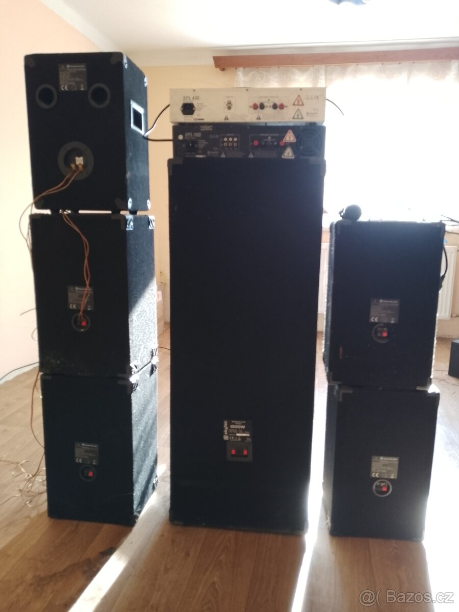 Reproduktory + zesilovače - 2