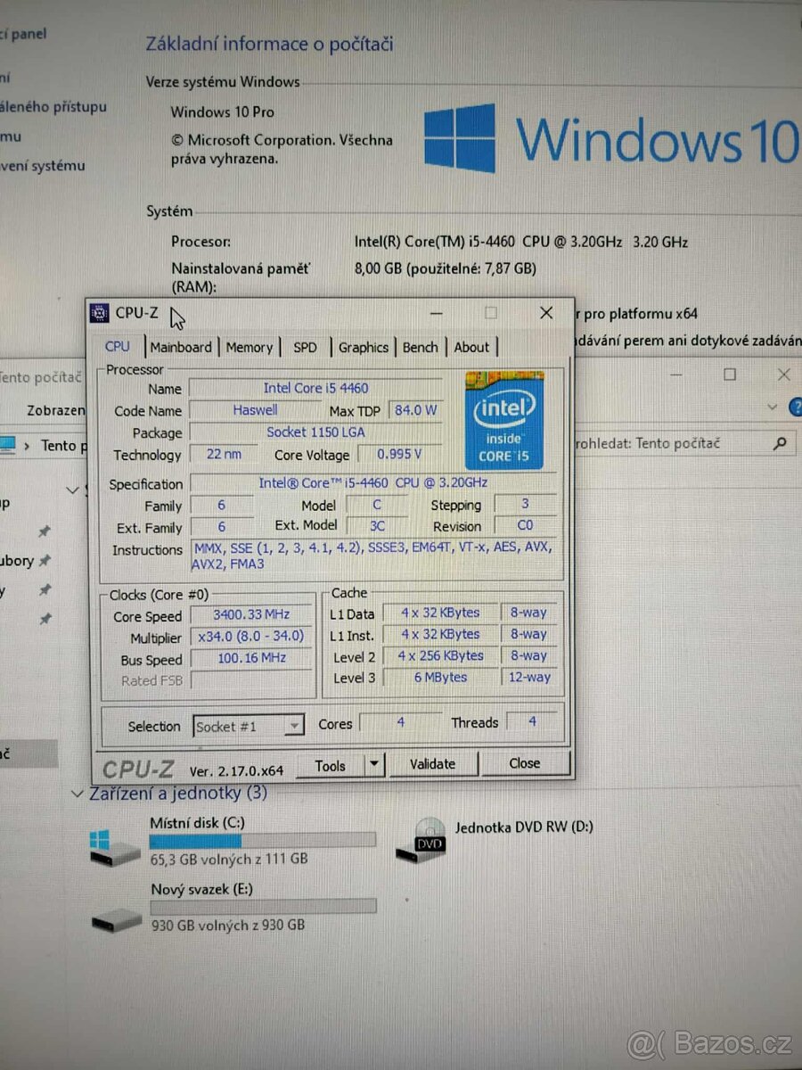 Prodám set zakladni deska + procesor+ pamět - 2