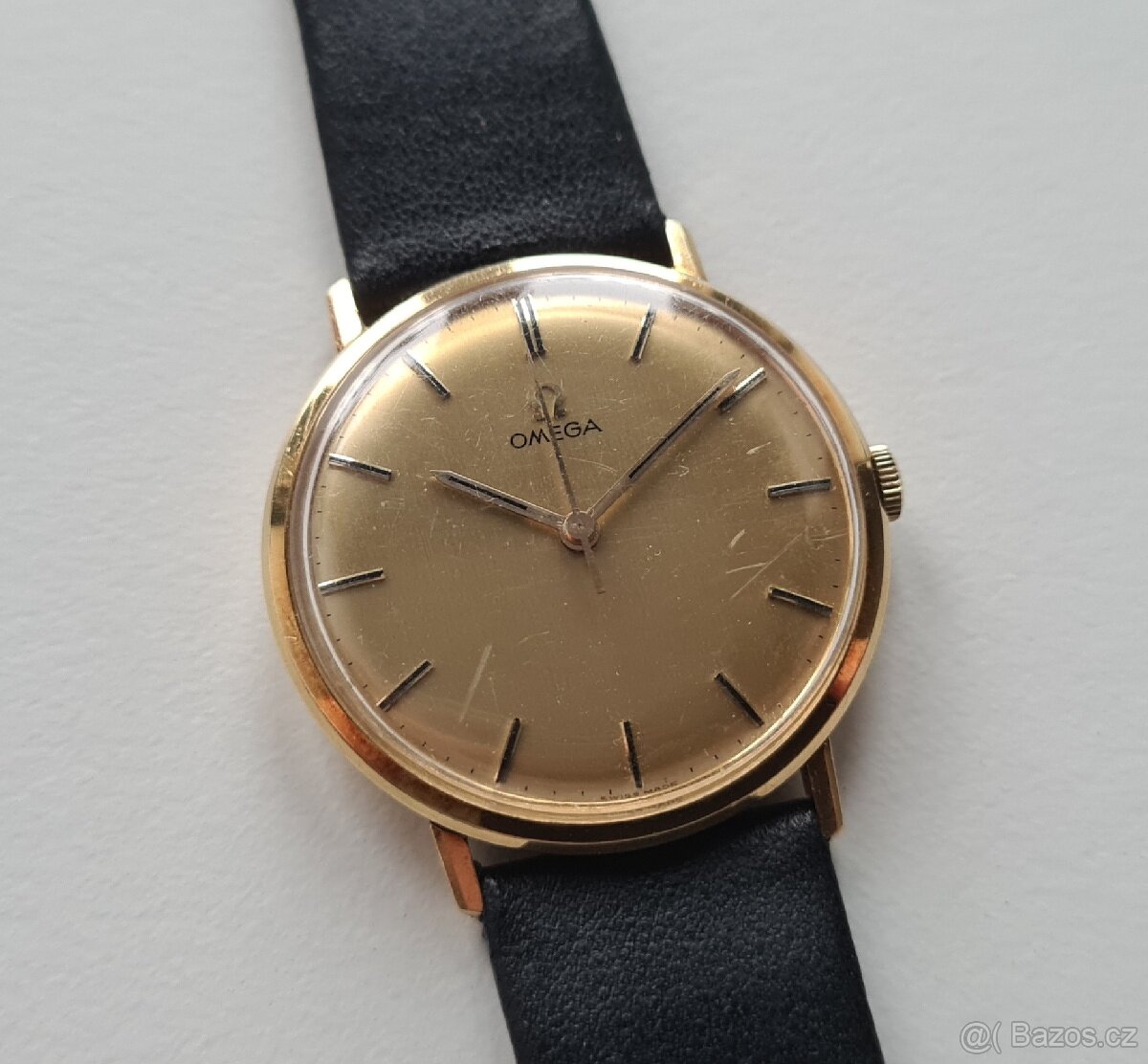 Pánské zlaté náramkové hodinky Omega 18K - 2
