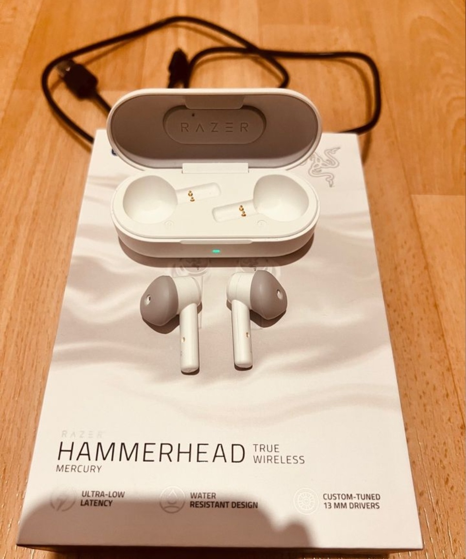 Sluchátka Hammerhead mercury - Razer - 2