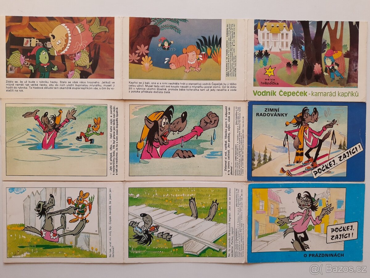 Hvězdička (set 12) - leporela (6x) - 2