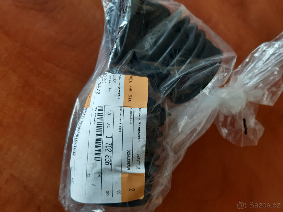 vlnovec sání BMW e38 750i, 13711702836 - 2