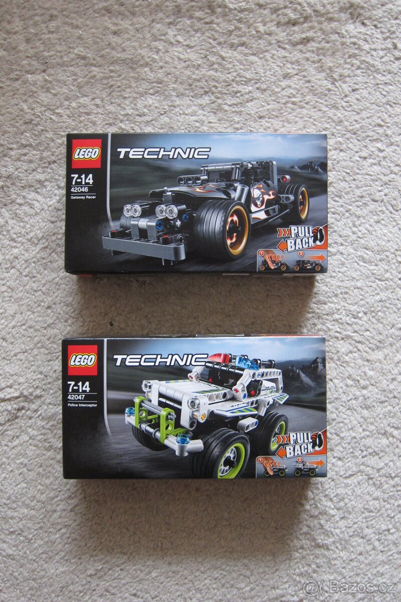 LEGO Technic 42046 + 42047 (3 v 2) (neotevřené) - 2
