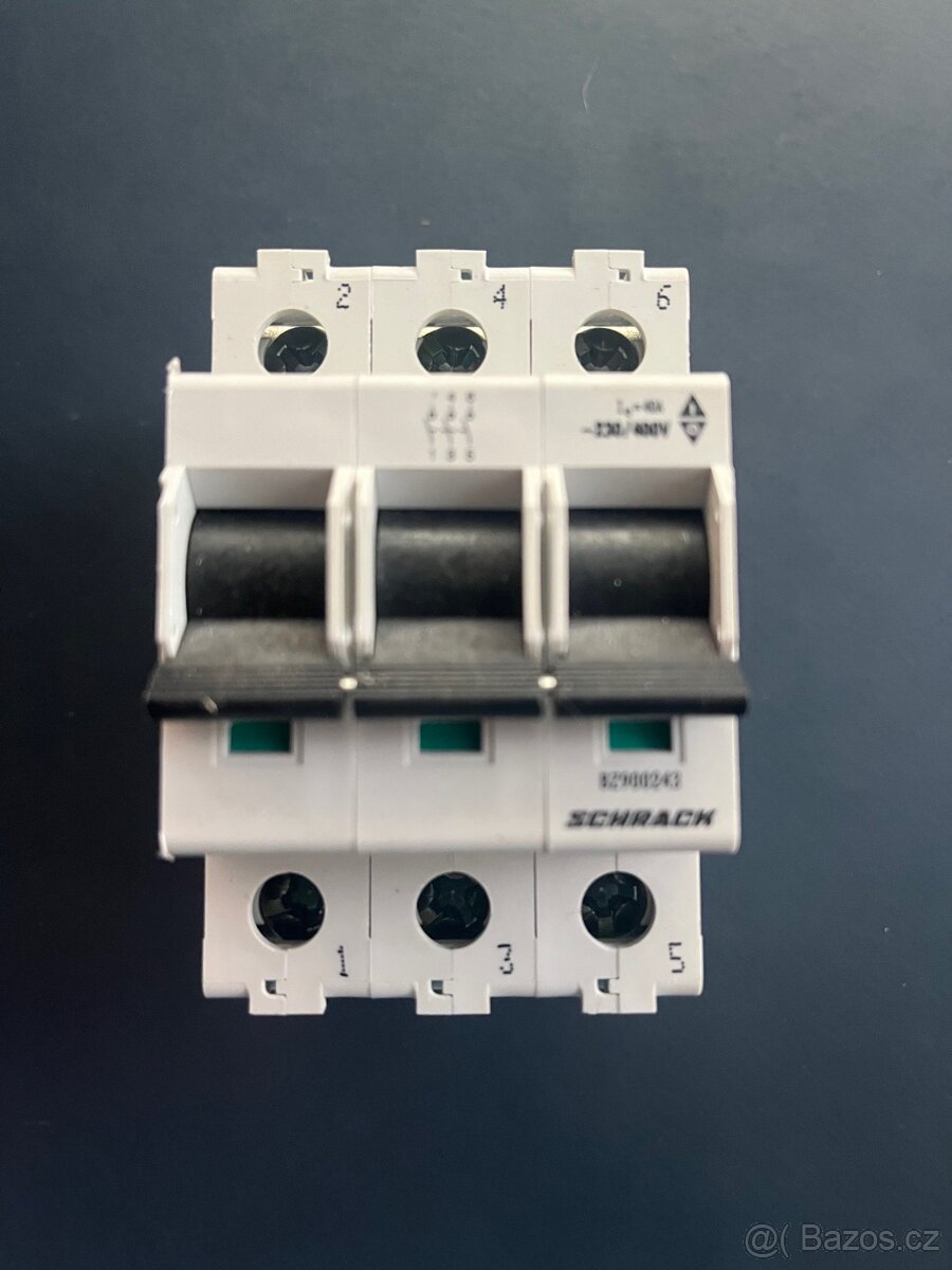 Prodám 3fázový vypínač Schrack E60L 40A/3P - 2