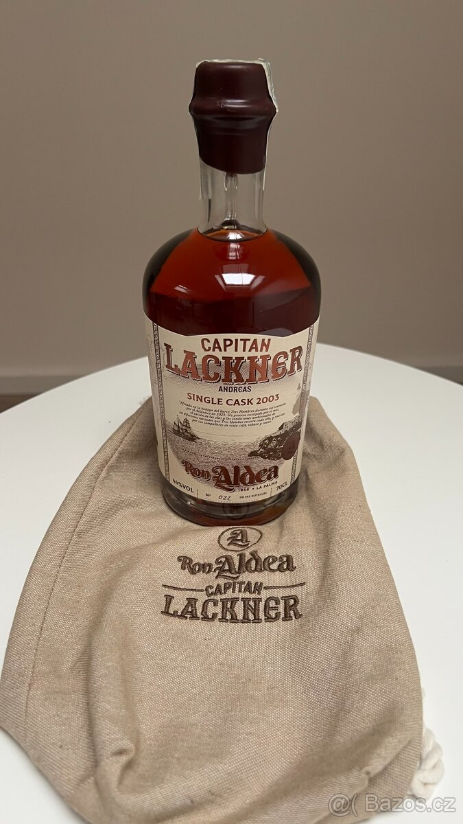 RON ALDEA – CAPITÁN LACKNER SINGLE CASK - 2