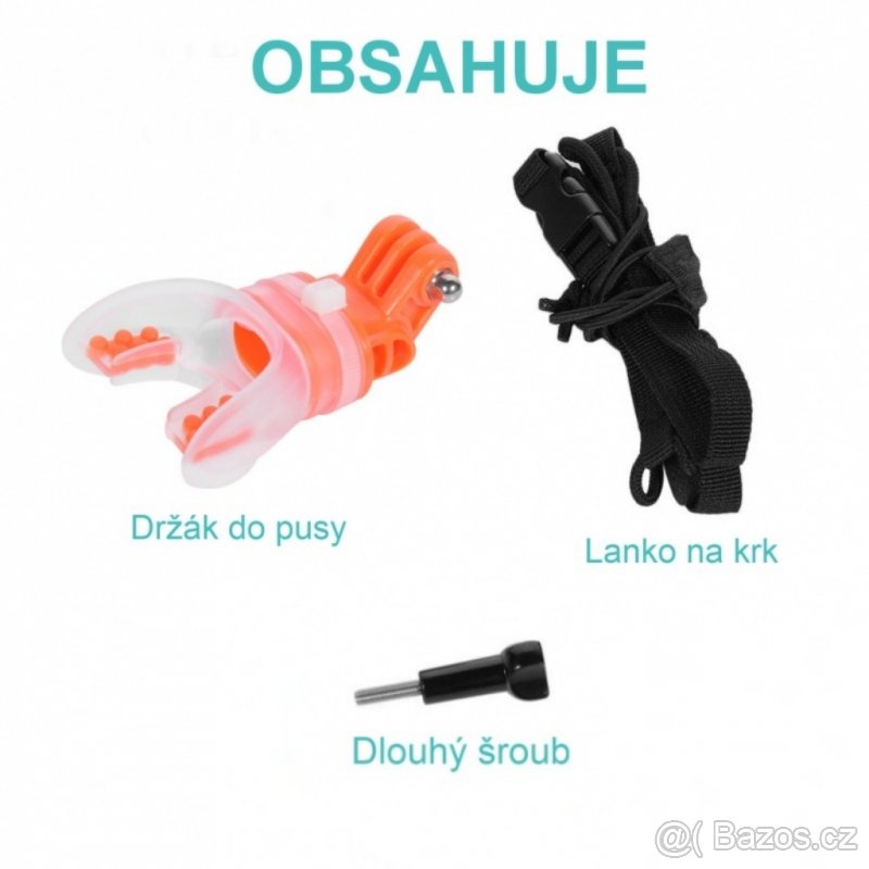 Držák do pusy pro GoPro Hero - 2