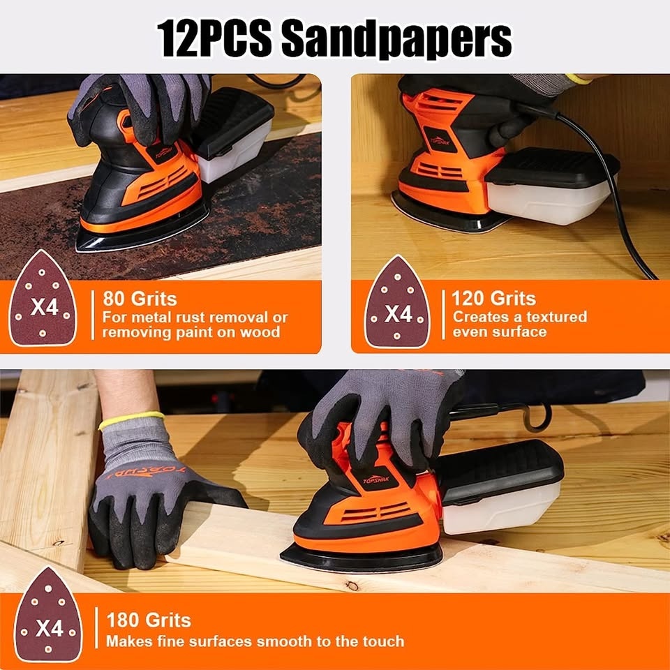 Vibrační delta bruska TOPShak TS-SD3 200W - 2