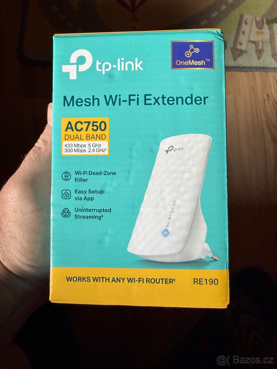 wi-fi extender TP-Link RE200 (AC750) 2ks - 2