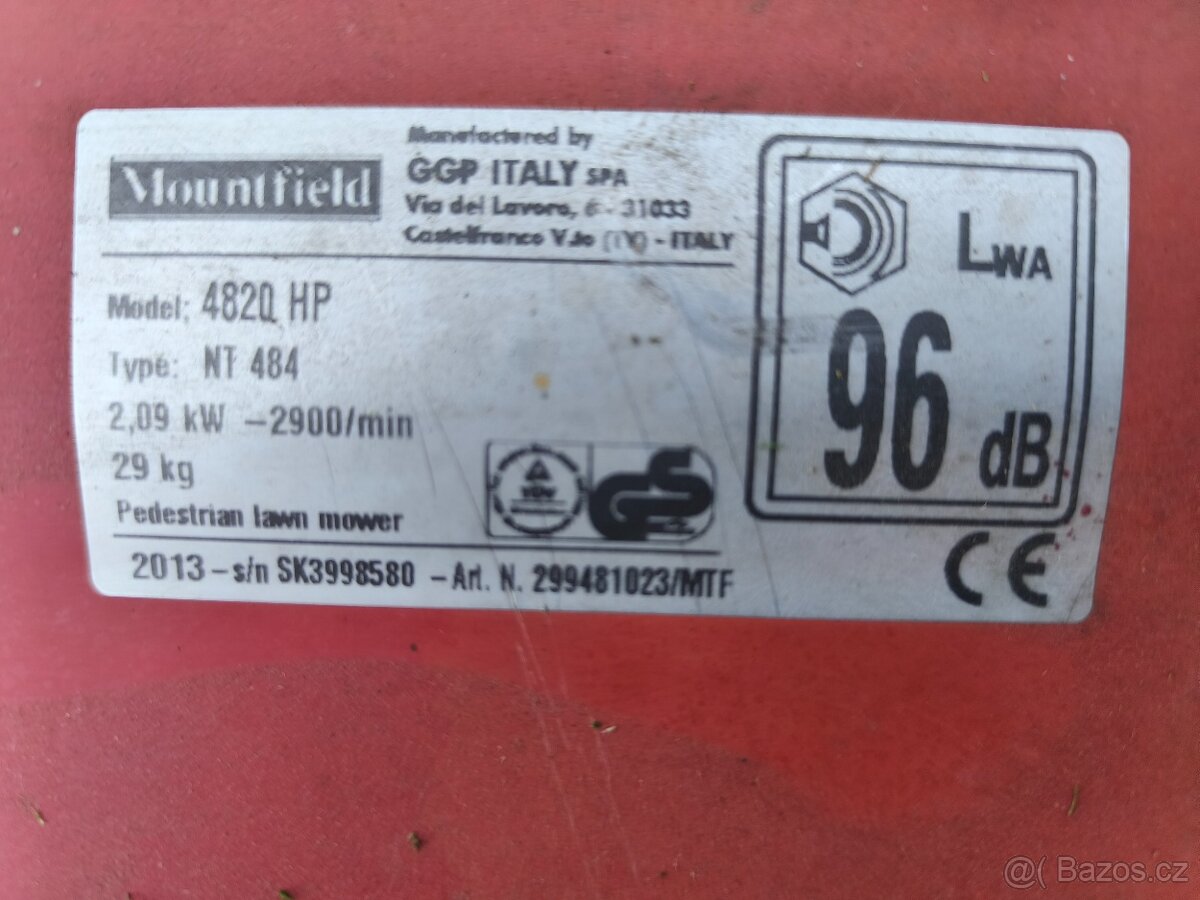 Sekačka Mountfield - 2