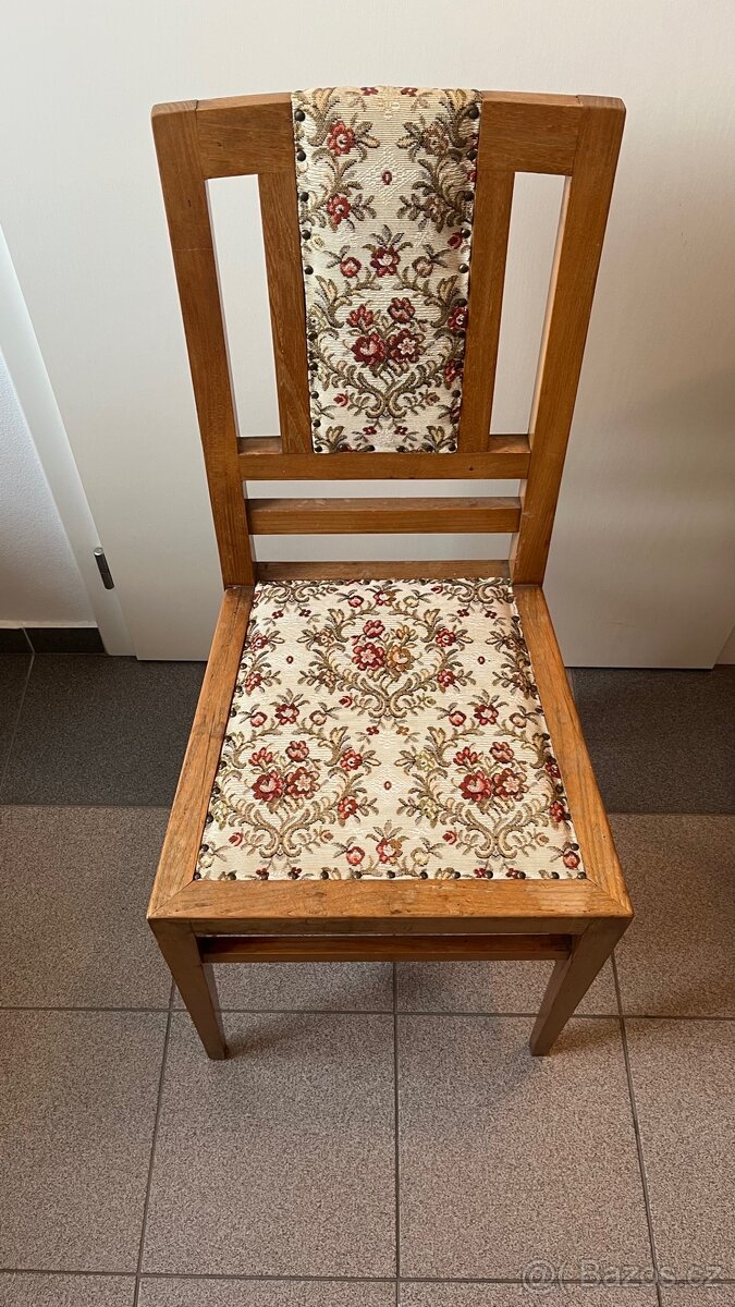 Meziválečný jídelní set 1926 starožitný nábytek - 2