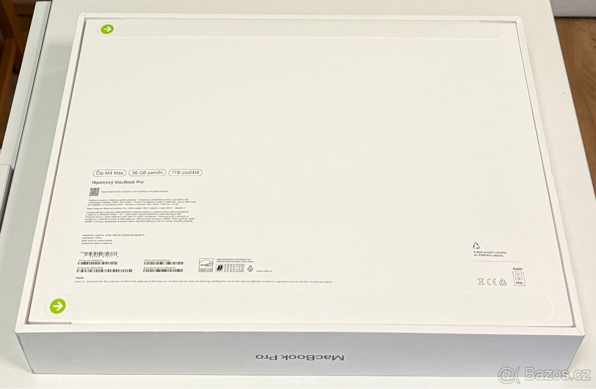 NOVÝ MacBook Pro 16” 2025 /36GB RAM/M4 MAX/1TB SSD/ - 2