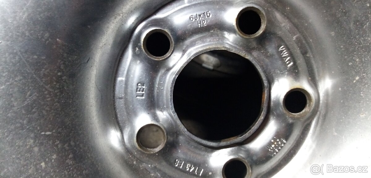 PRODÁM KOLA LETNÍ 185 /55r15 ŠKODA OCTAVIA, FABIA , GOLF VW - 2