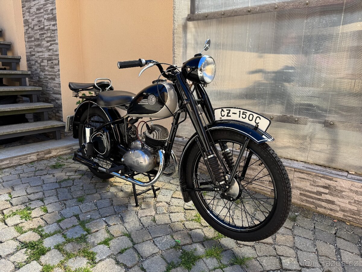 ČZ 150 C s doklady - 2