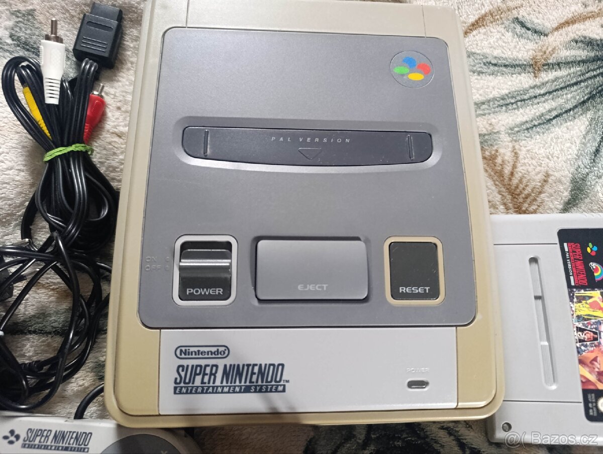 SNES Super Nintendo 1chip + Hra - 2