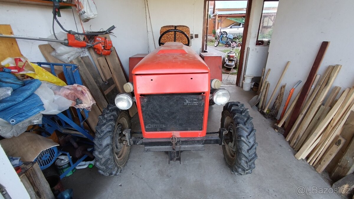 Malotraktor domácí výroby - 2