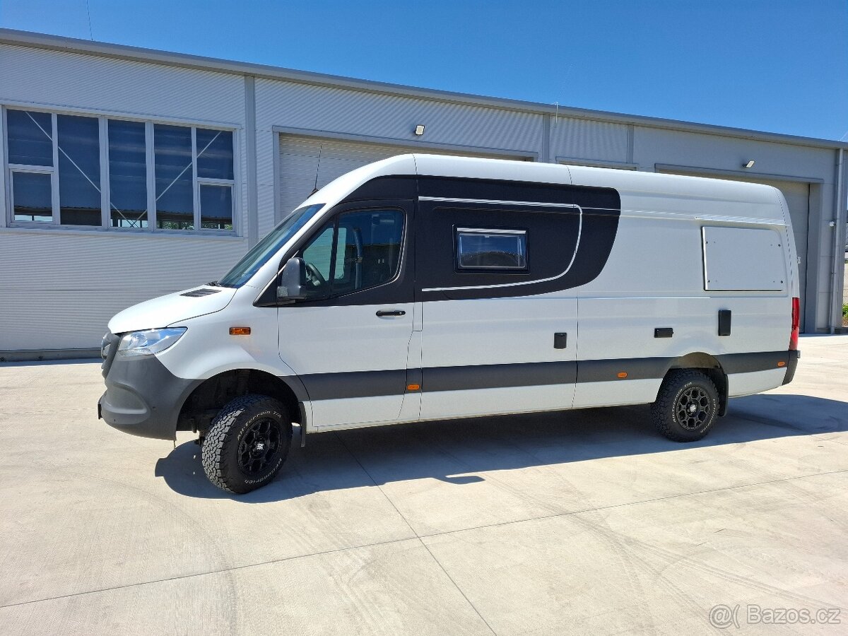 Prodám obytné vozidlo MB Sprinter 4x4 - 2