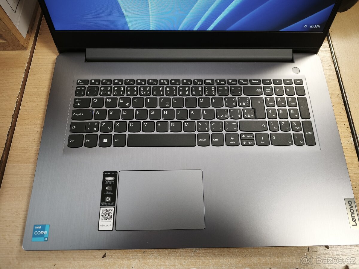 Prodám notebook LENOVO IDEAPAD 3 17,3" v ZÁRUCE - 2