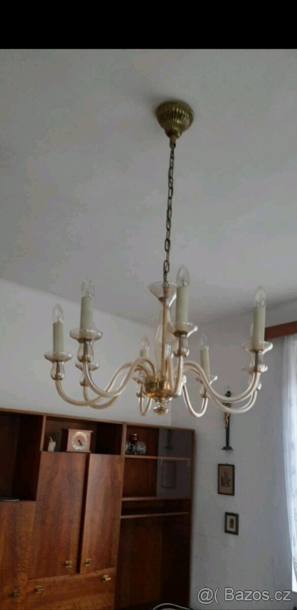 Skleněný lustr - 2