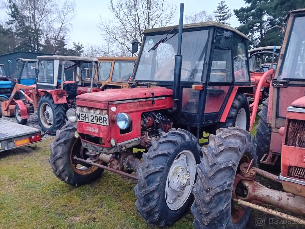 Zetor 6748, těžká přední náprava, servo - 2