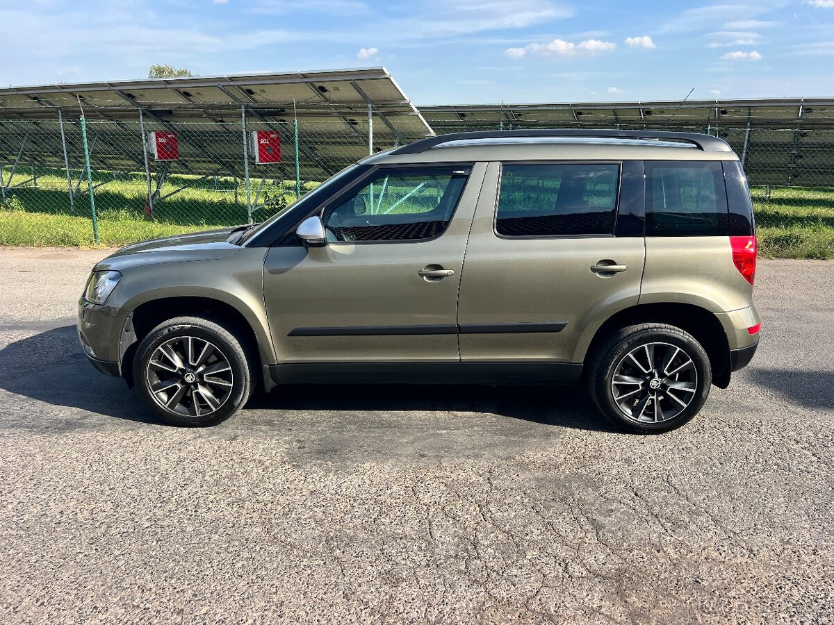 ► ŠKODA YETI 2.0 TDI CR 125KW 4x4 XEN-LED-NAVI-WEBASTO TAŽNÉ