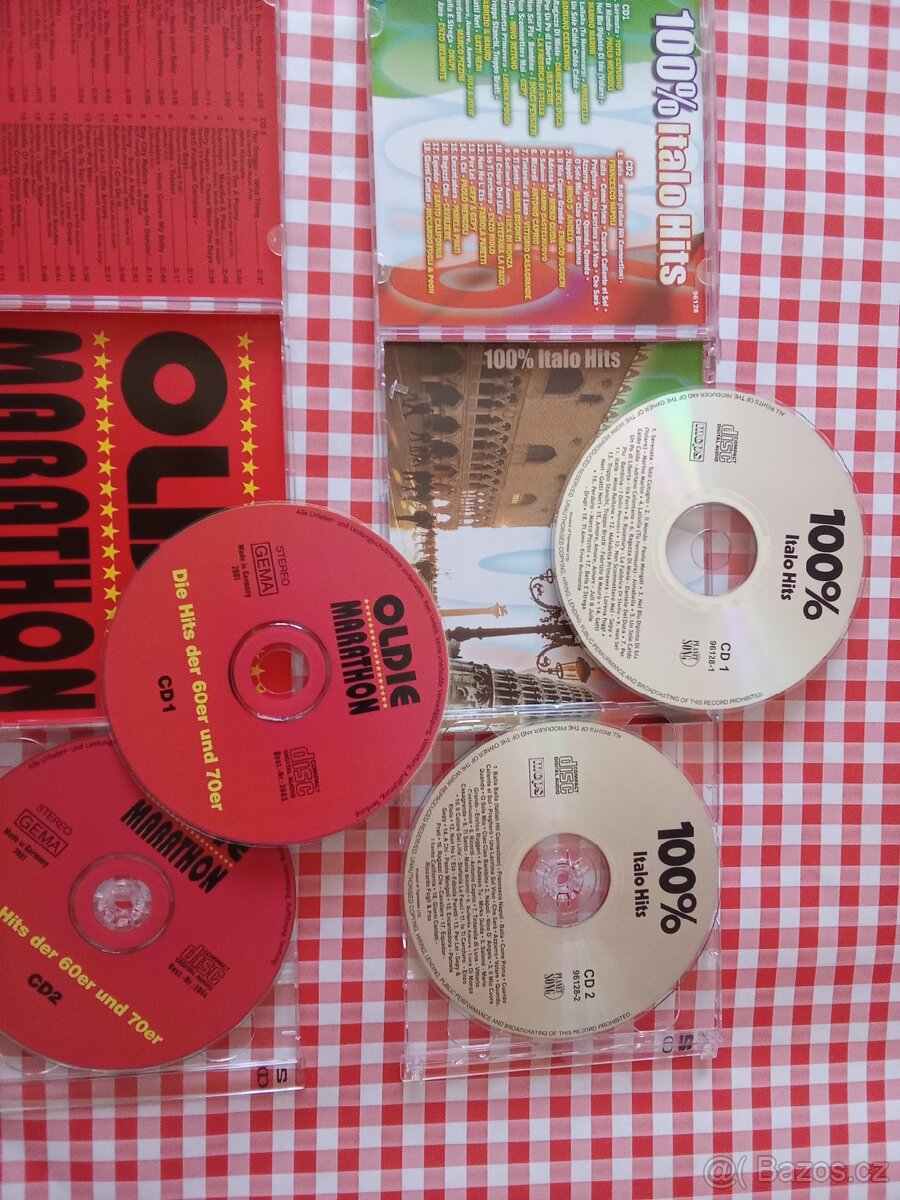 4CD 100% ITALO HITS,OLDIE MARATHON - 2