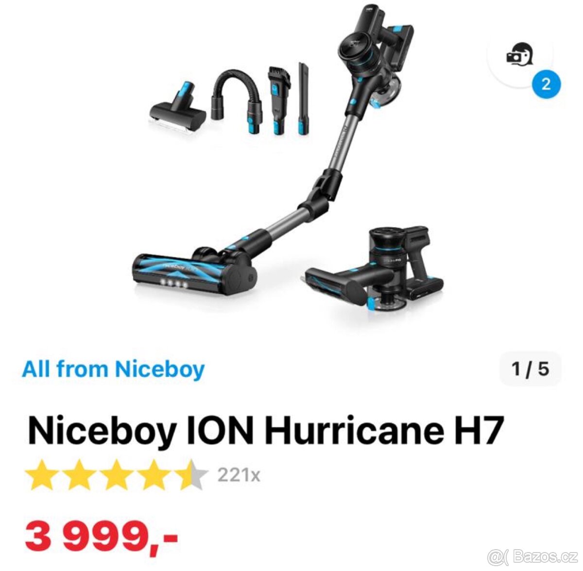 Ruční vysavač Niceboy - 2