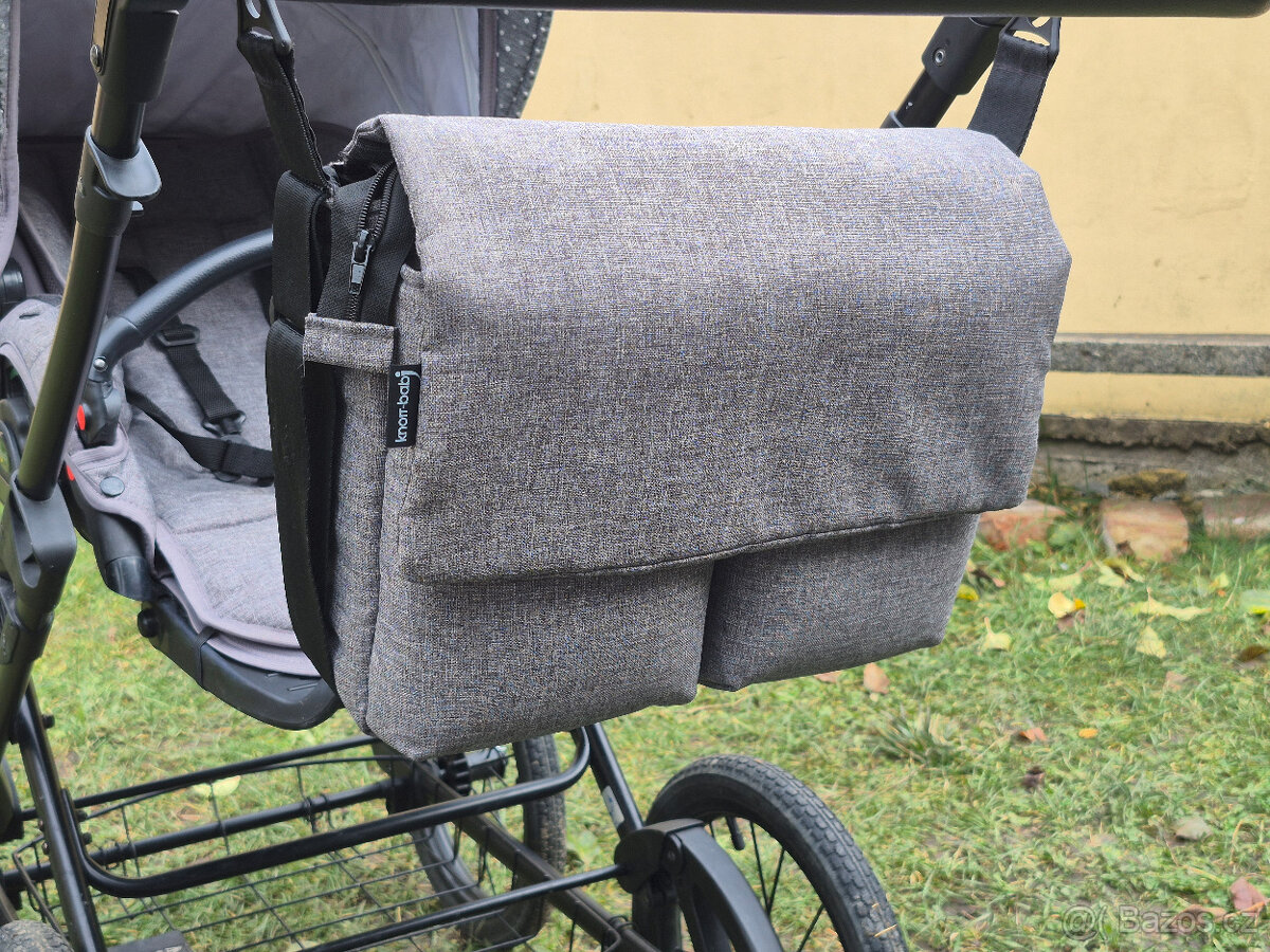 Kočárek Knorr Baby - dvoukombinace, velká kola, p.c. 15000 - 2