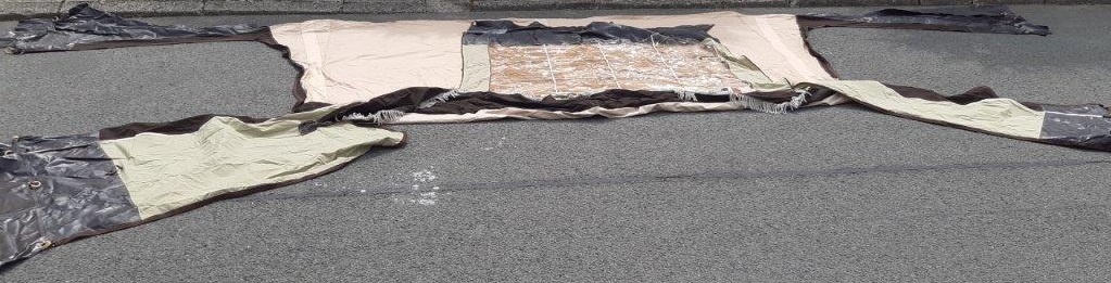 Stanová předsíň pro karavan cca 4,8m - 2