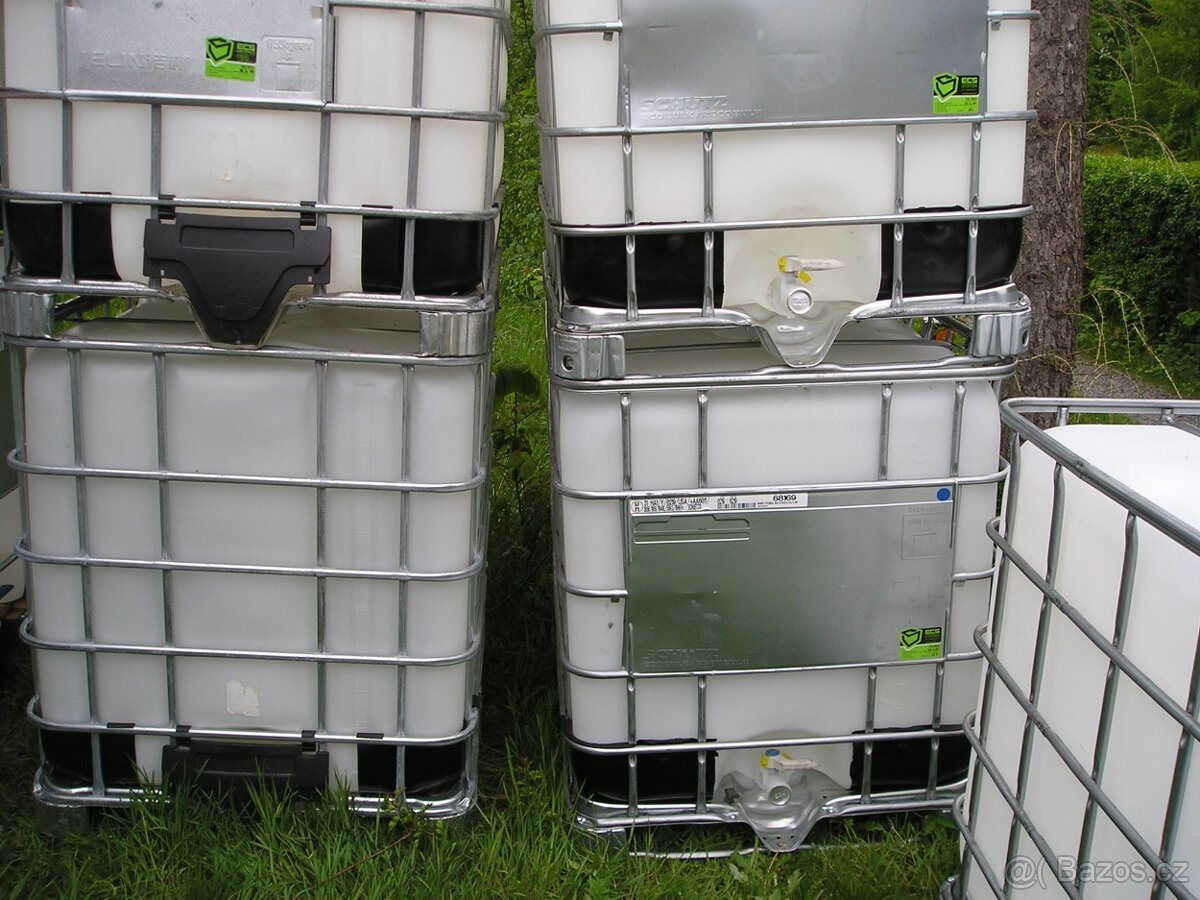 Nádrž na 1000 litrů, NEPOUŽITÉ, i na pitnou vodu - 2