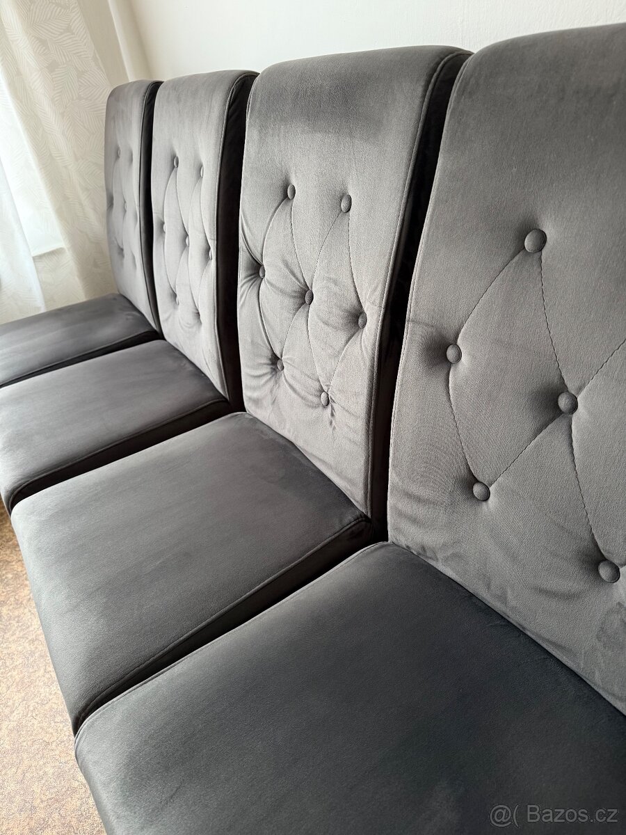 Jídelní židle Šedá - 2