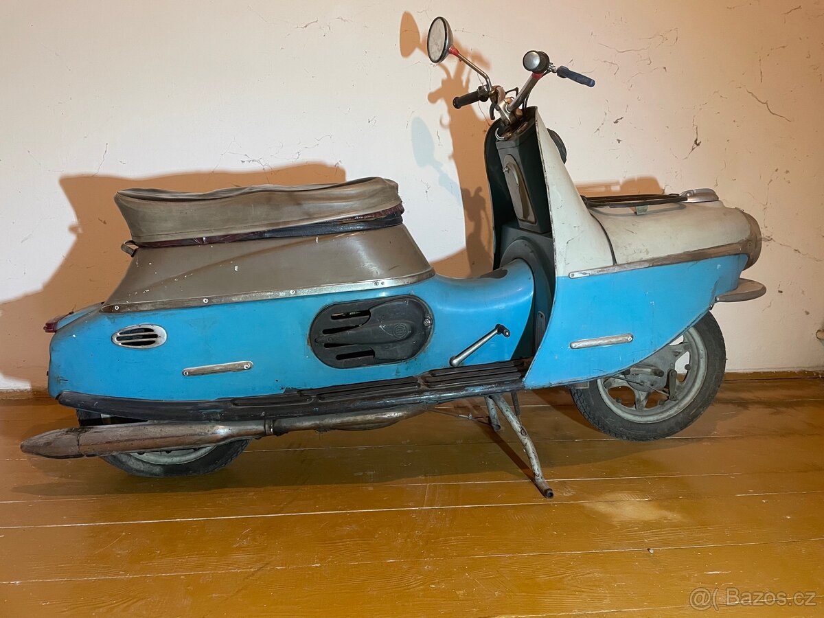 Cz 175/501 skútr prase s platným Tp doklady - 2