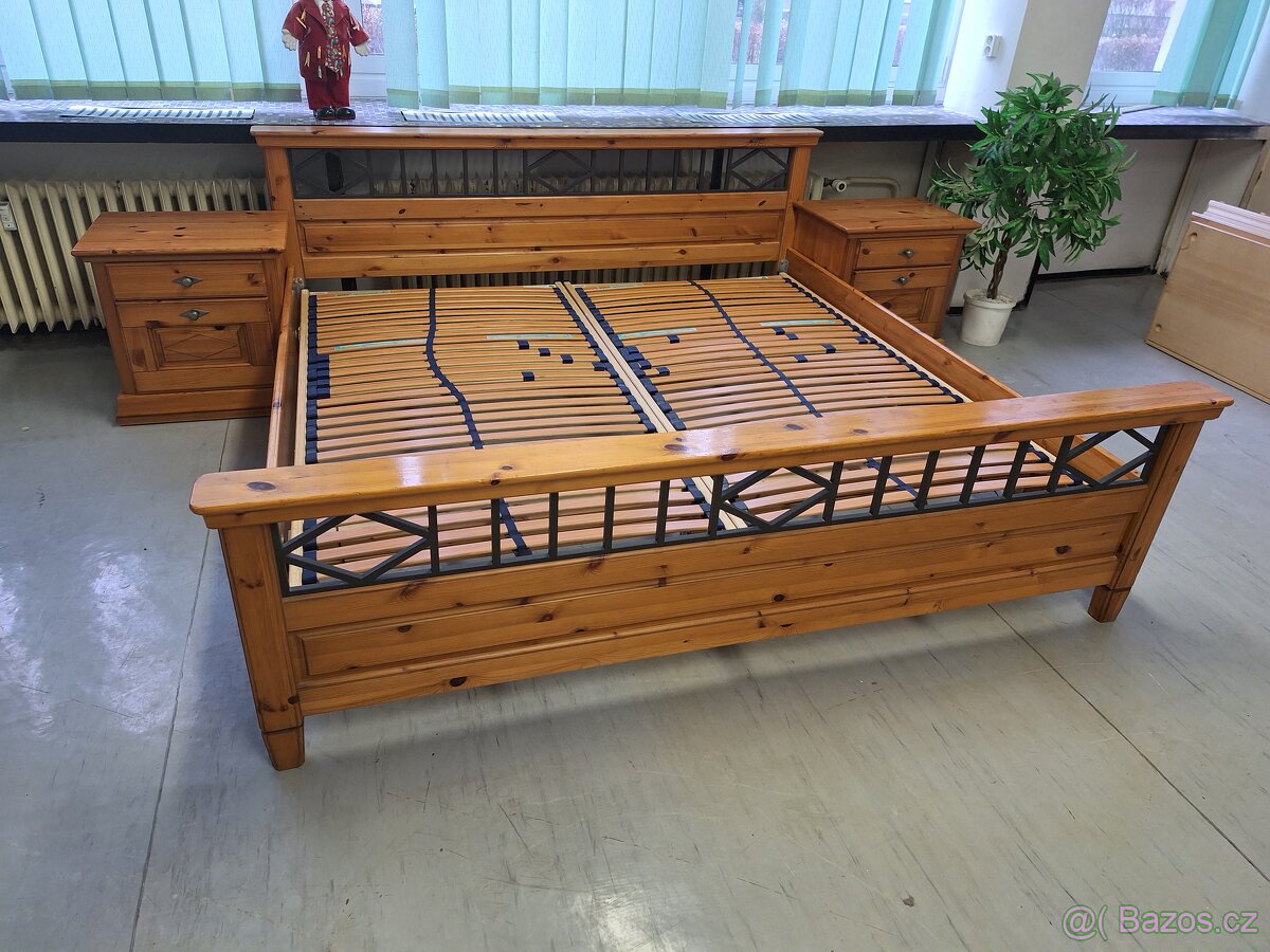 CELODŘEVĚNÁ LOŽNICE SUPER CENA - 2