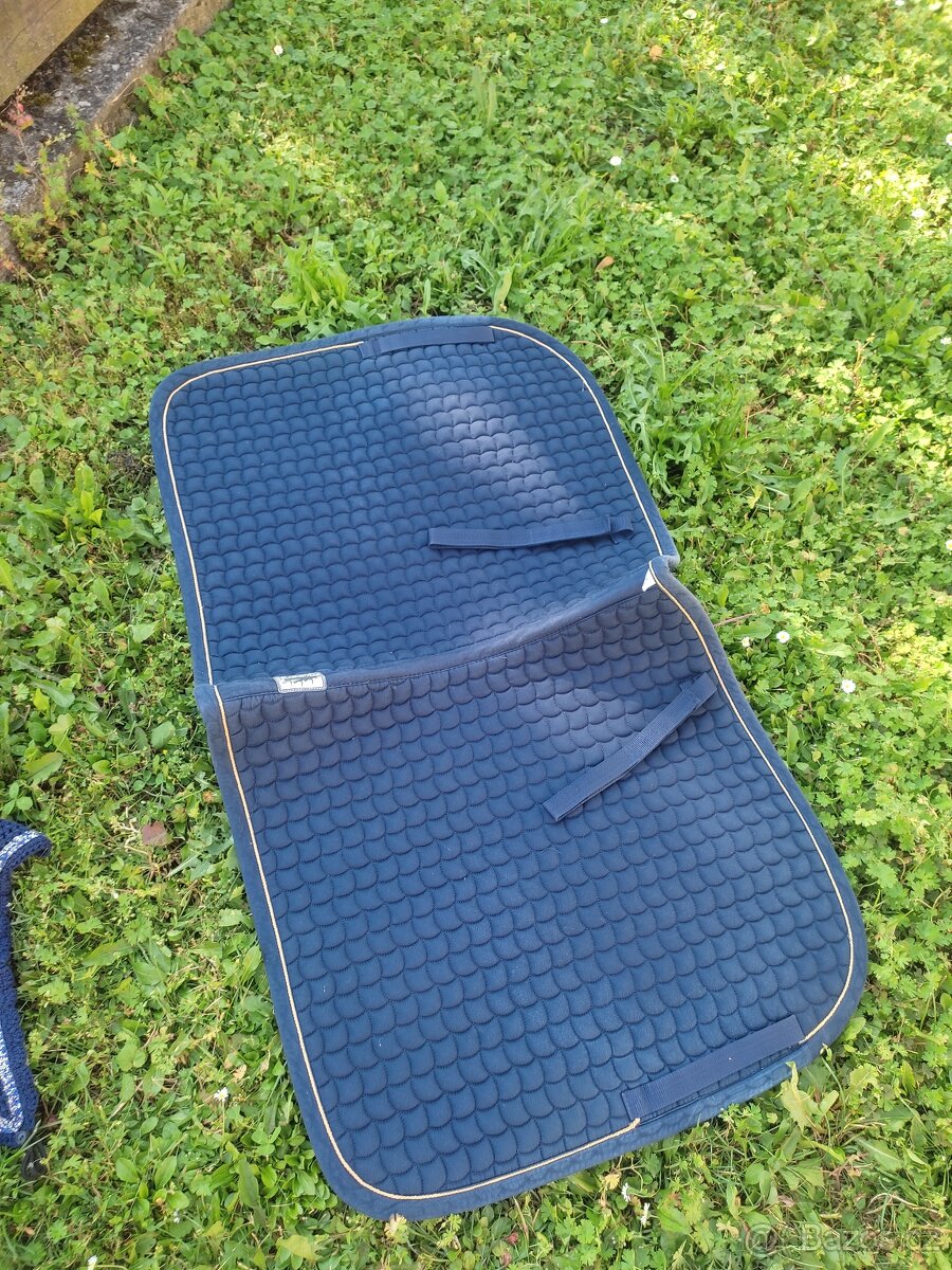 Modrá sada eskadron, skoková, drezurní cotton - 2